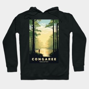 Congaree National Park Travel Poster Hoodie